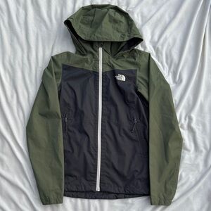 The north face green XS windbreaker jacket